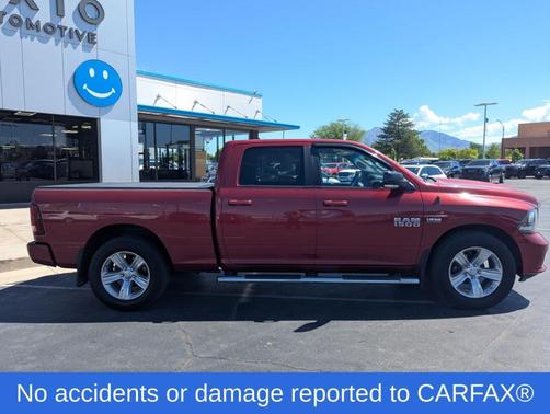 Deep Cherry Red Crystal Pearlcoat 2014 RAM 1500 Sport