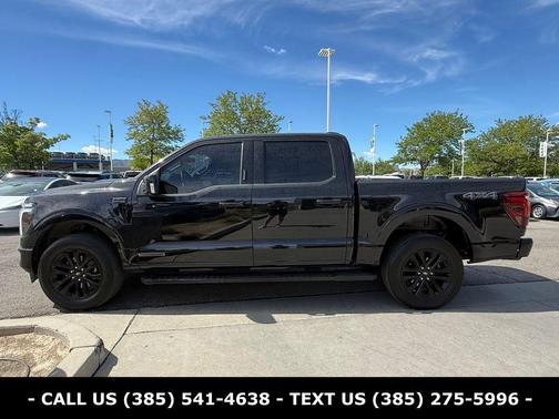 Agate Black Metallic 2024 Ford F-150 Lariat
