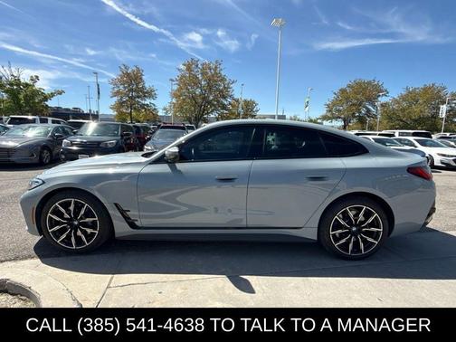 Brooklyn Gray Metallic 2022 BMW i4 Gran Coupe M50