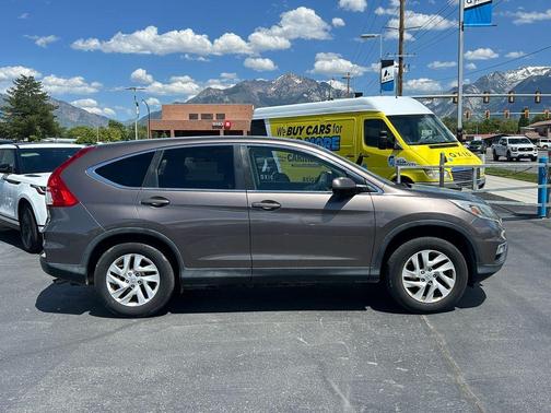 Gray 2015 Honda CR-V EX