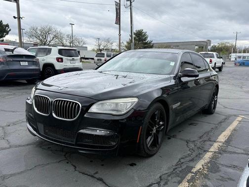 Black Sapphire Metallic 2015 BMW 750 Li xDrive