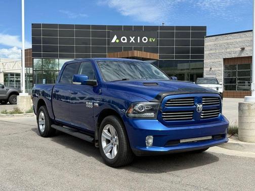 Blue 2014 RAM 1500 Sport