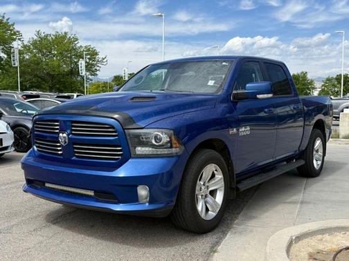 Blue 2014 RAM 1500 Sport