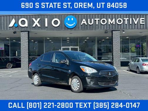 Black 2017 Mitsubishi Mirage G4 ES