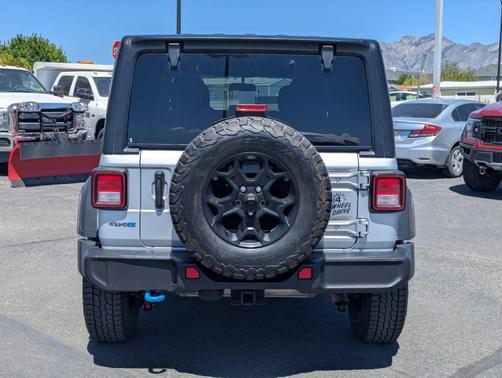 Silver Zynith Clearcoat 2023 Jeep Wrangler 4xe Base