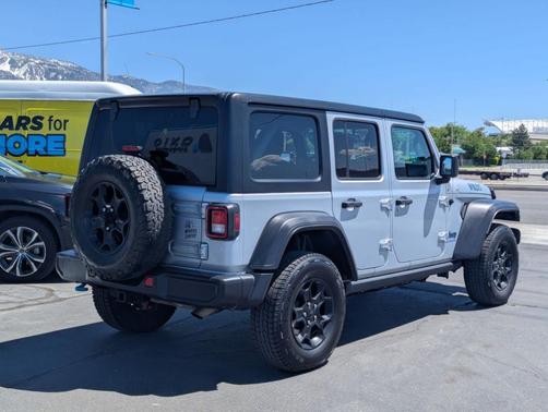 Silver Zynith Clearcoat 2023 Jeep Wrangler 4xe Base
