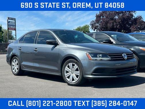 Platinum Gray Metallic 2017 Volkswagen Jetta 1.4T S