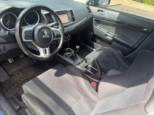 Octane Blue 2015 Mitsubishi Lancer Evolution GSR