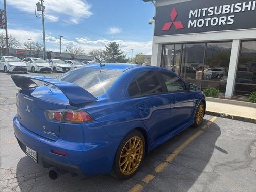 Octane Blue 2015 Mitsubishi Lancer Evolution GSR