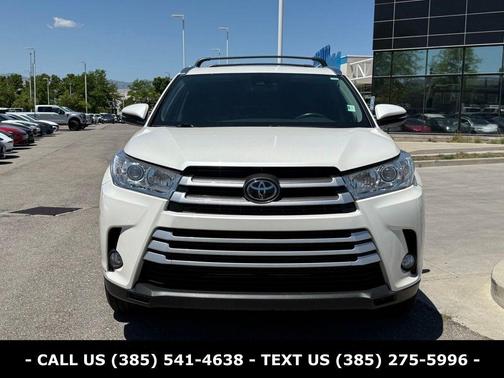 Blizzard Pearl 2019 Toyota Highlander XLE