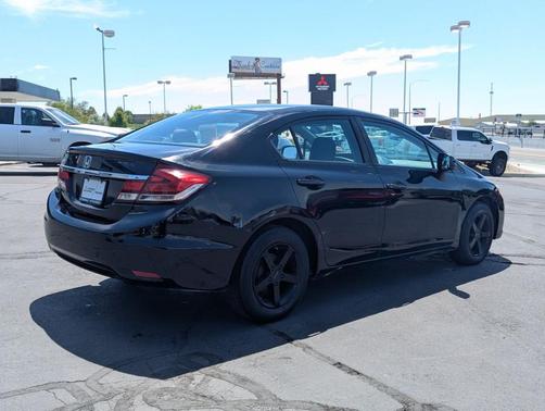 Black 2013 Honda Civic LX