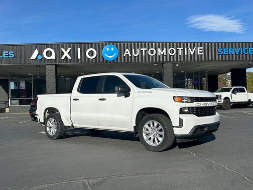 Summit White 2021 Chevrolet Silverado 1500 Custom