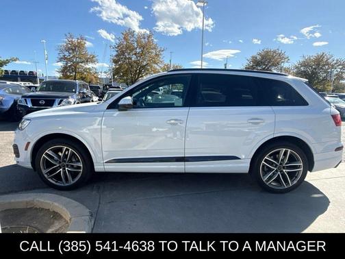 Glacier White Metallic 2018 Audi Q7 3.0T Prestige