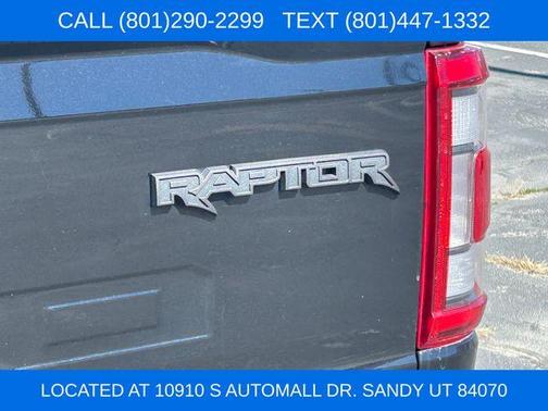 Black Metallic 2022 Ford F-150 Raptor