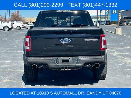 Black Metallic 2022 Ford F-150 Raptor