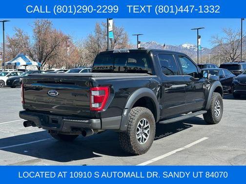 Black Metallic 2022 Ford F-150 Raptor
