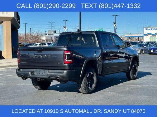 Maximum Steel Metallic 2021 RAM 1500 Rebel