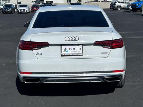 Glacier White Metallic 2019 Audi A4 2.0T Premium