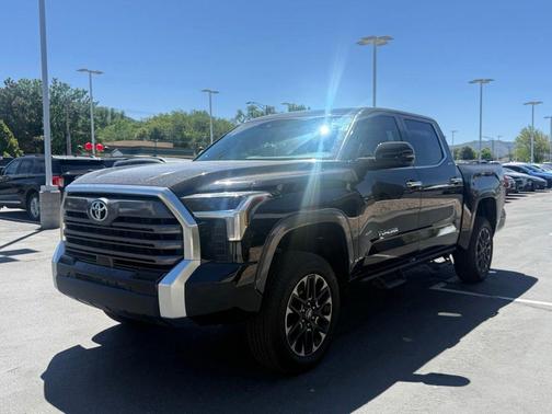 Midnight Black Metallic 2025 Toyota Tundra Limited