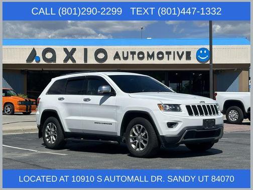 Bright White Clearcoat 2015 Jeep Grand Cherokee Limited