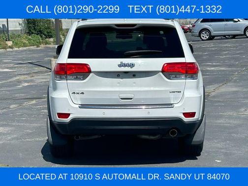 Bright White Clearcoat 2015 Jeep Grand Cherokee Limited