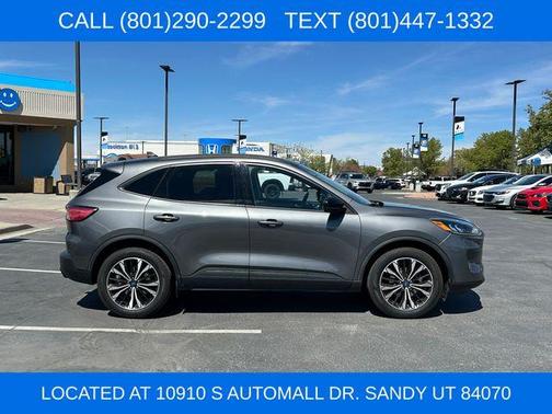 Gray Metallic 2021 Ford Escape SEL