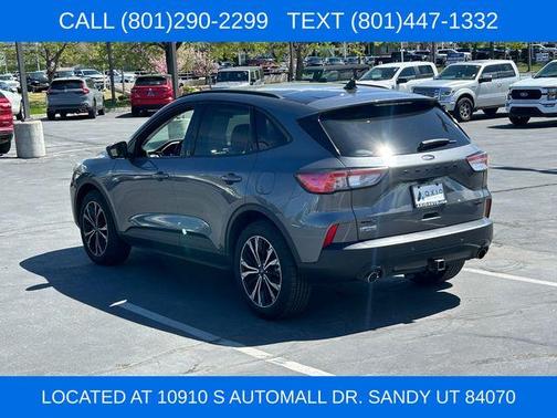 Gray Metallic 2021 Ford Escape SEL