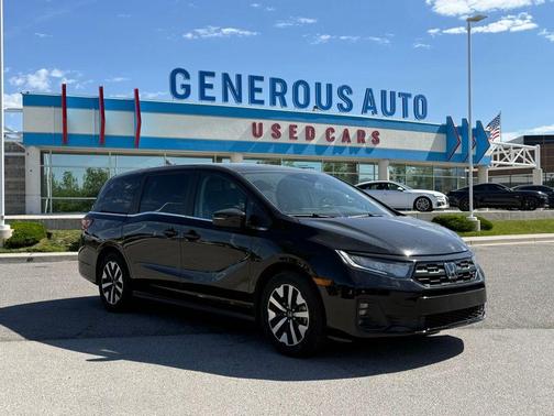 Black 2025 Honda Odyssey EX-L