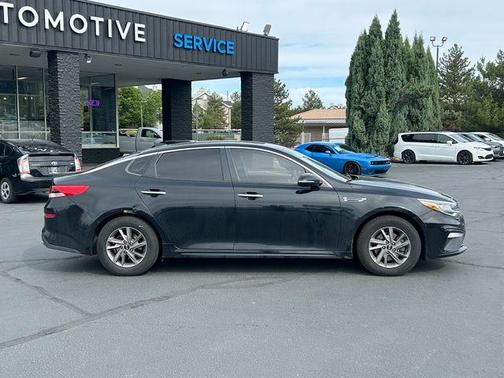 Ebony Black 2019 Kia Optima LX