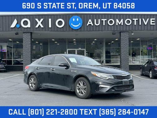 Ebony Black 2019 Kia Optima LX