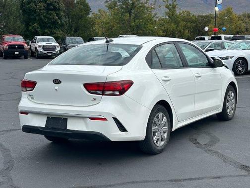 Clear White 2021 Kia Rio S