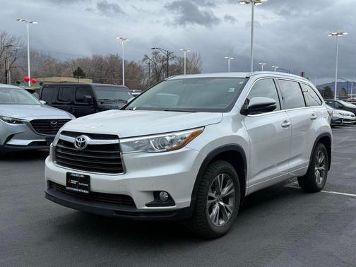 Blizzard Pearl 2015 Toyota Highlander XLE