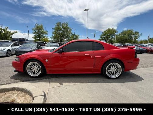 Red 2004 Ford Mustang GT