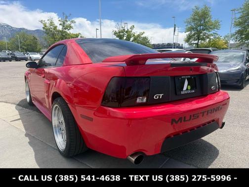 Red 2004 Ford Mustang GT