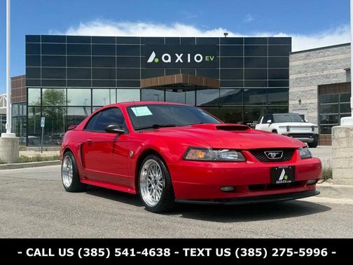 Red 2004 Ford Mustang GT