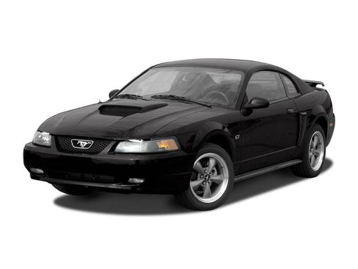 Red 2004 Ford Mustang GT