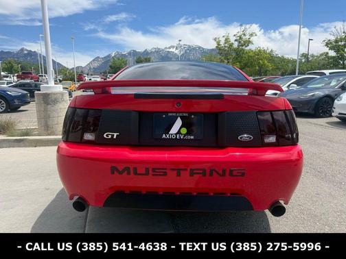 Red 2004 Ford Mustang GT