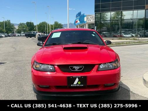 Red 2004 Ford Mustang GT