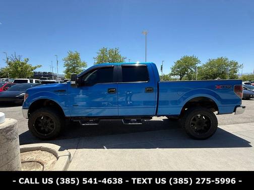 Blue Flame Metallic 2014 Ford F-150 Limited
