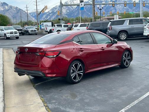 Scarlet Ember 2020 Nissan Sentra SR