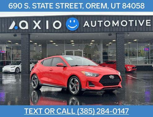 Racing Red 2020 Hyundai Veloster Turbo