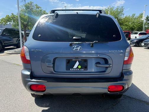 Blue 2003 Hyundai SANTA FE GLS