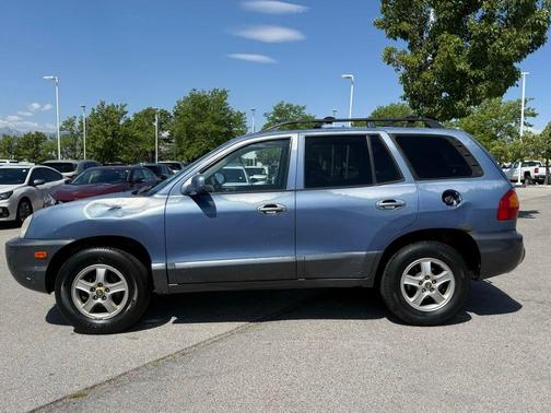 Blue 2003 Hyundai SANTA FE GLS