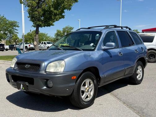 Blue 2003 Hyundai SANTA FE GLS