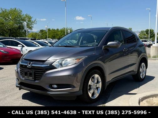 Gray 2016 Honda HR-V EX-L w/Navigation