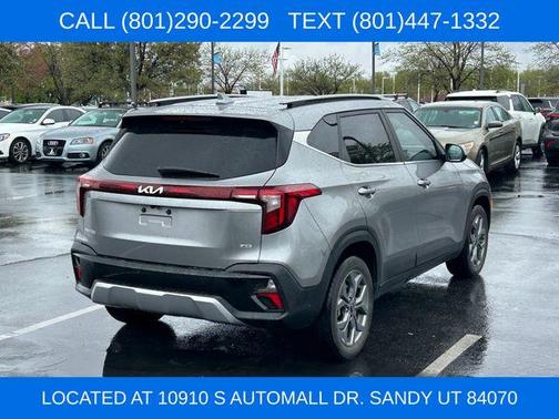 Steel Gray 2024 Kia Seltos S