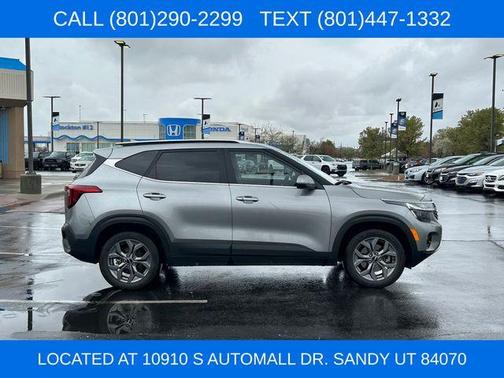 Steel Gray 2024 Kia Seltos S