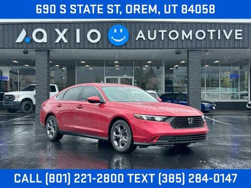Radiant Red Metallic 2023 Honda Accord EX