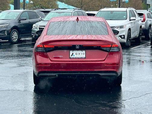 Radiant Red Metallic 2023 Honda Accord EX