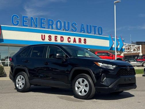 Midnight Black Metallic 2025 Toyota RAV4 LE